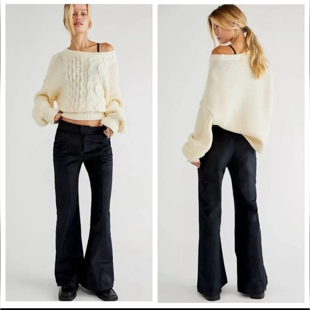 Free people flare Velvet Jeans